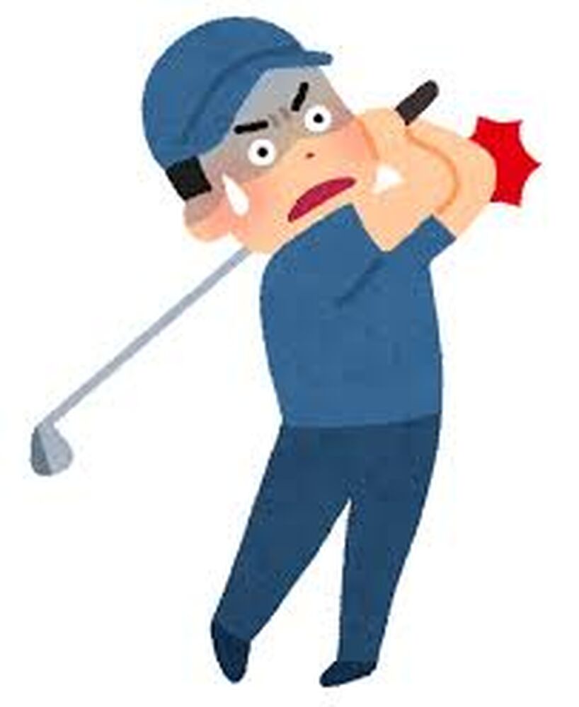 千代田区　半蔵門にある整体院　ゴルフ肘のストレッチ(肩こり予防)